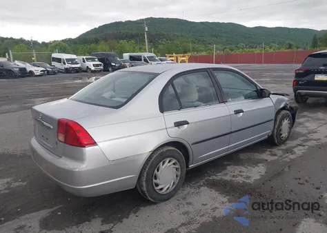 2002 Honda Civic Dx from USA, damaged, VIN 2HGES16192H578040